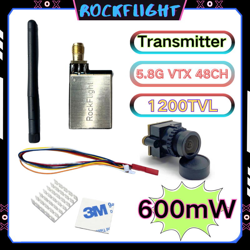 Drone Racing Receiver - 5.8GHz 48CH launcher 600mW Video Transmitter