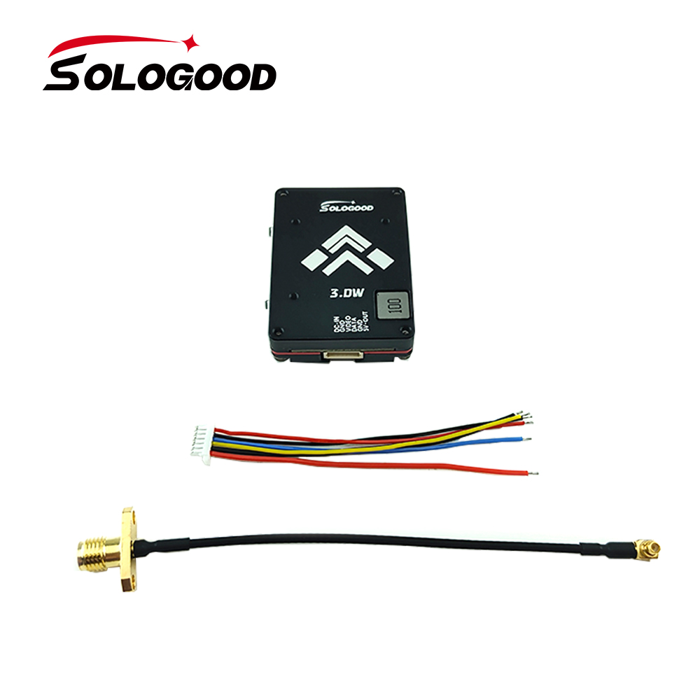 Drone Racing Transmitter - SoloGood 5.8GHz 3W VTX Video Transmitter