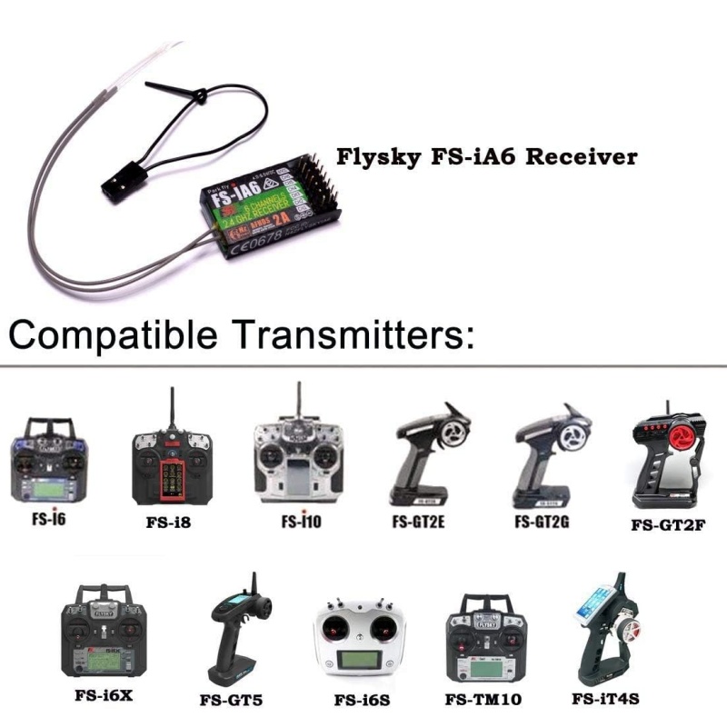 Flysky FS-IA6 Receiver 6CH Dua - Drone Racing Receiver avis et prix