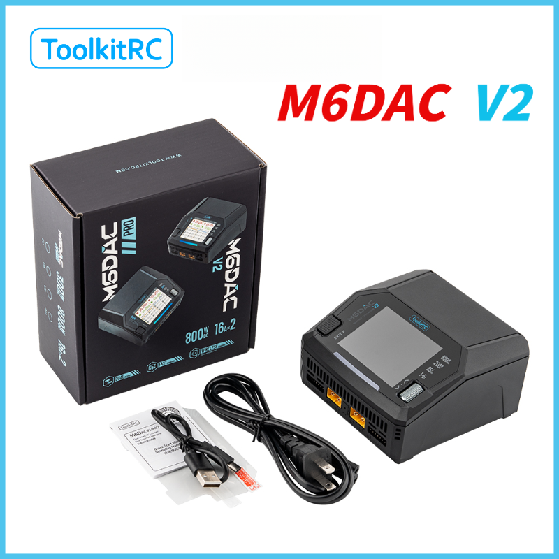 ToolkitRC M6DAC V2 RC Car 7.4v - Drone Racing Charger avis et prix