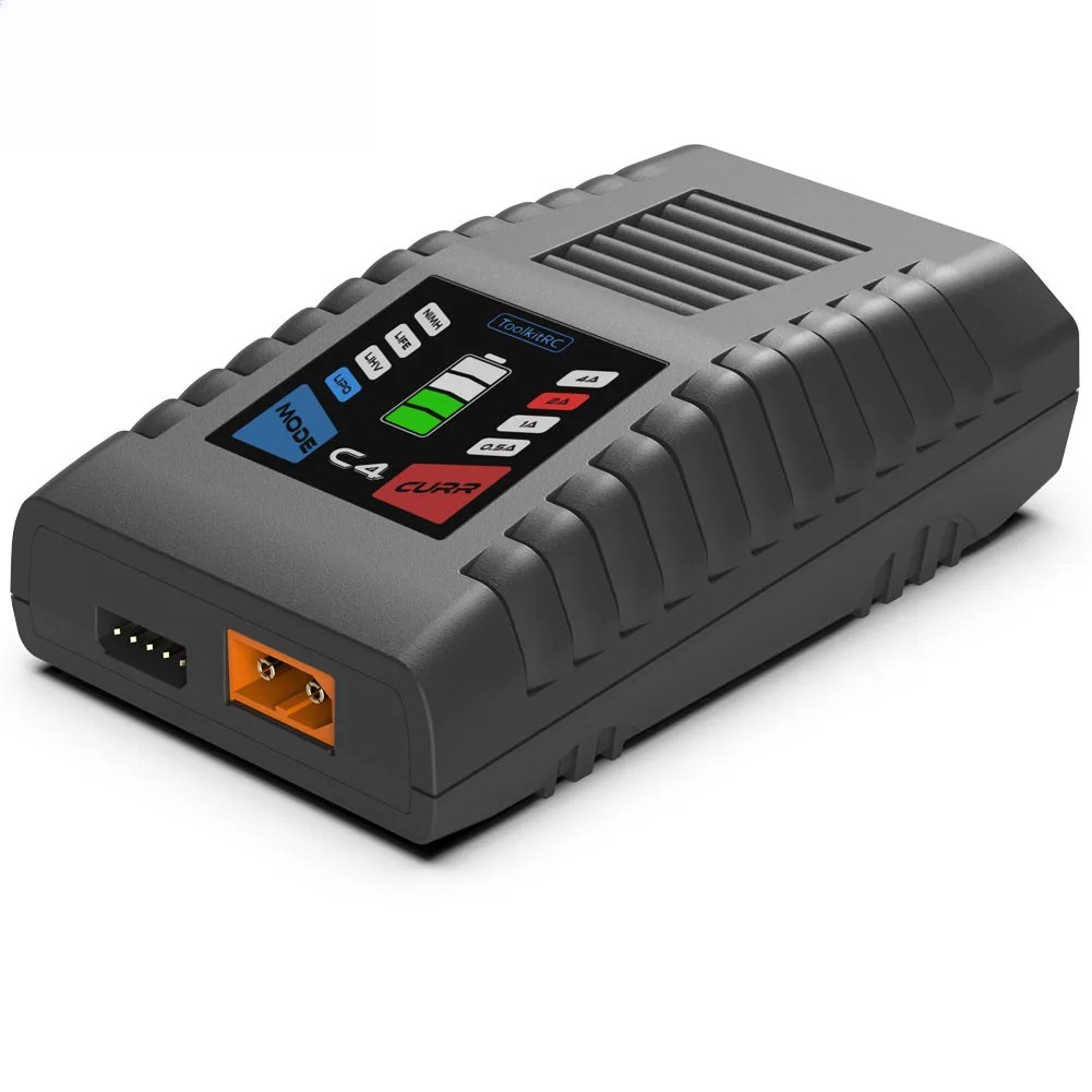 ToolkitRC C4 Charger 50W 5A AC - Drone Racing Charger avis et prix