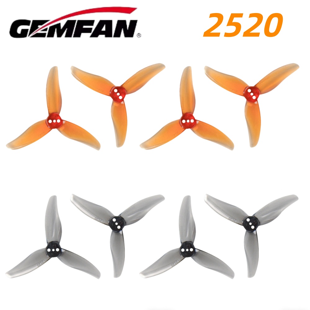 4Pairs Gemfan Hurricane 2520 2 - Drone Racing Propeller avis et prix