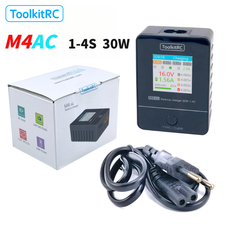 ToolkitRC M4AC 1-4S Lipo LiHV  - Drone Racing Charger avis et prix