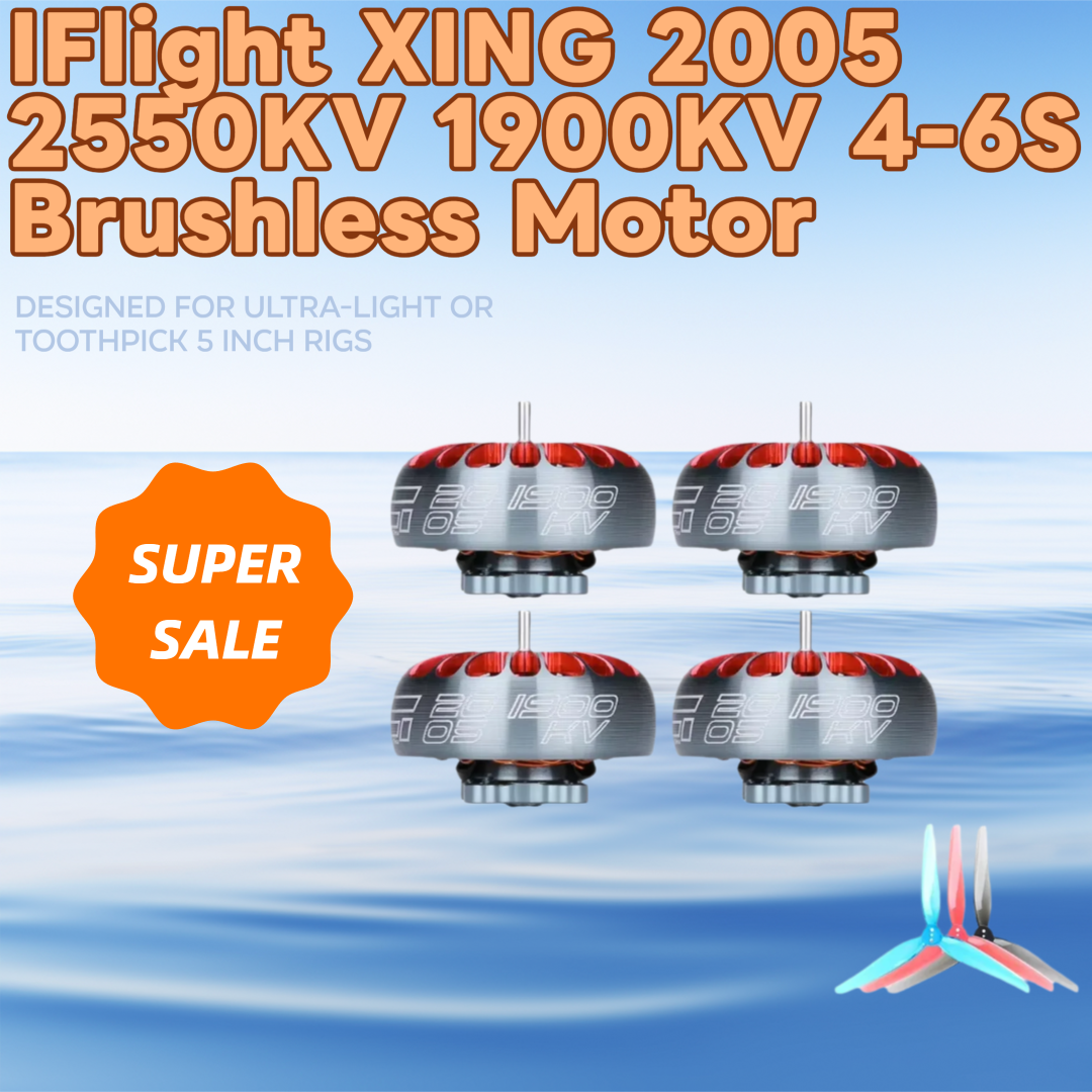 4pcs/lot IFlight XING 2005 255 - Drone Racing Motor avis et prix
