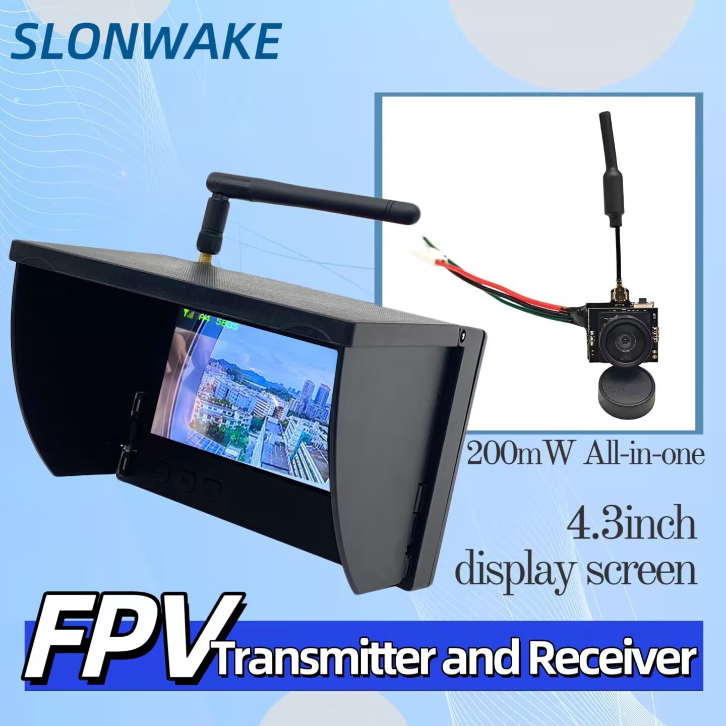 SLONWAKE 5.8G Analog Video Tra - Drone Racing Camera avis et prix