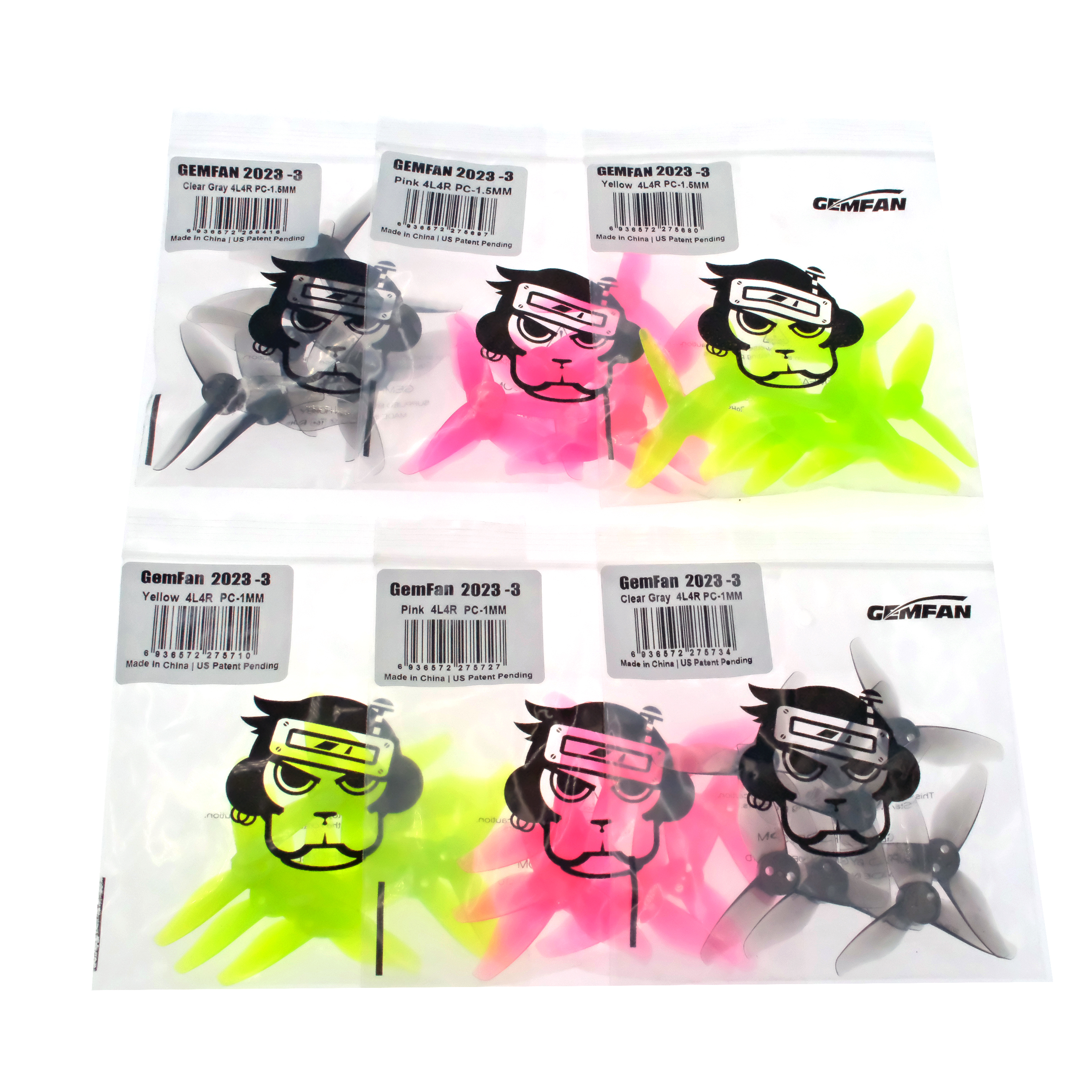 4Pairs Gemfan Hurricane 2023 2 - Drone Racing Gate avis et prix