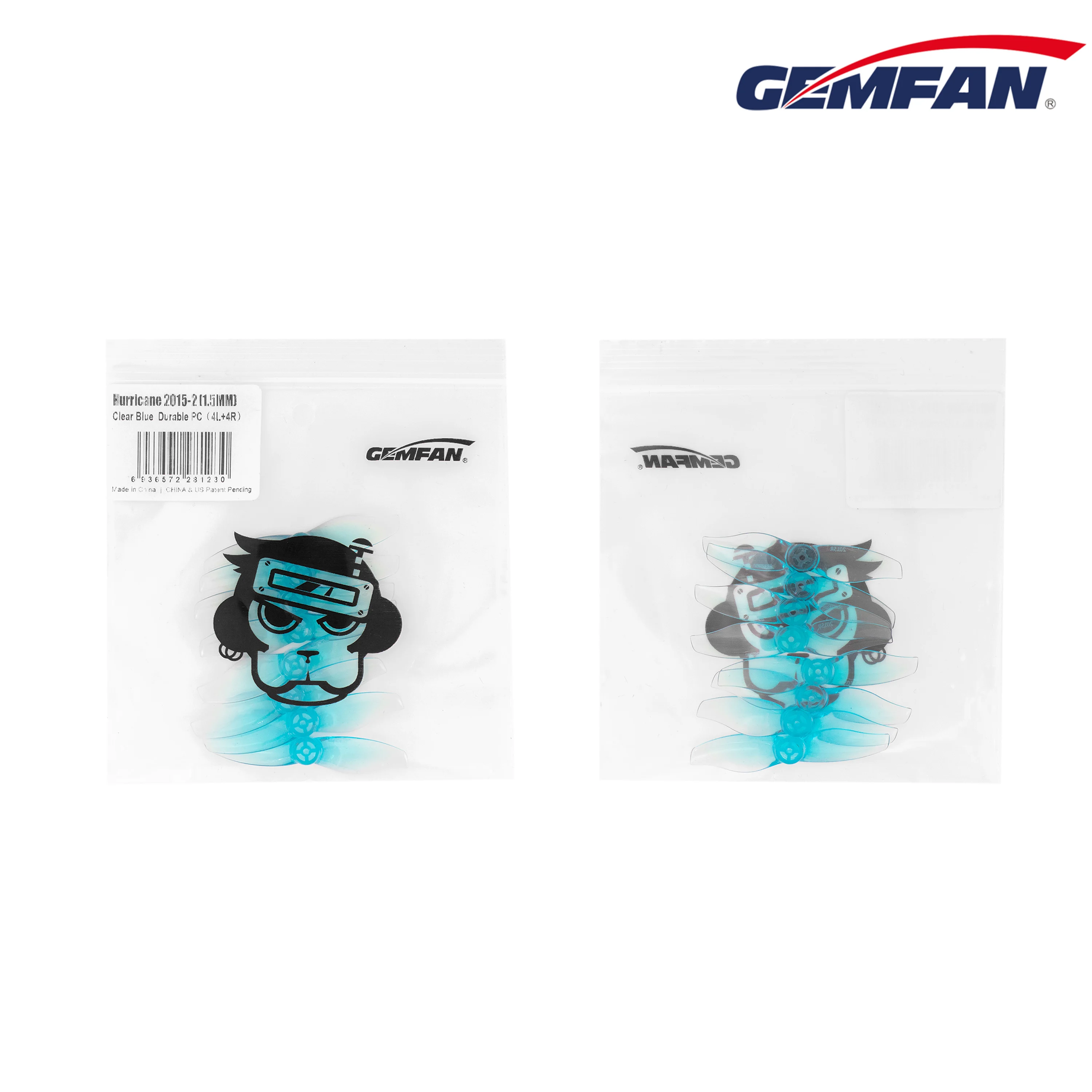 NEW 4Pairs GEMFAN 2015 Hurrica - Drone Racing Propeller avis et prix
