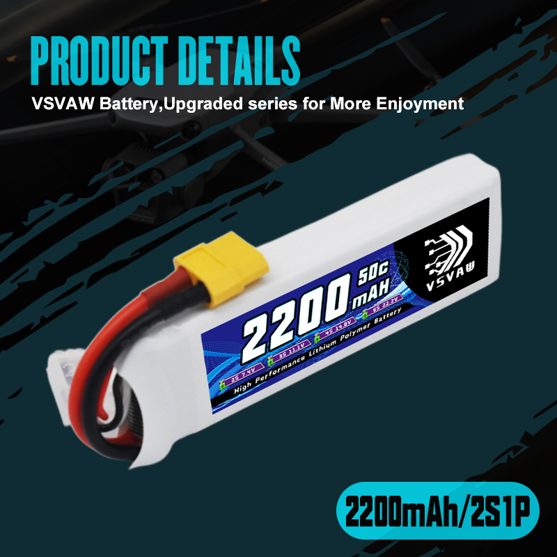 VSVAW 7.4V 2200mah 2S Drone Li - Drone Racing Battery avis et prix