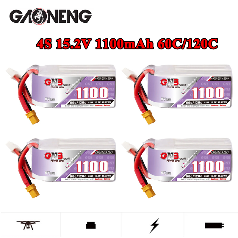 GNB 4S 1100mAh 60C/120C HV Lip - Drone Racing Battery avis et prix