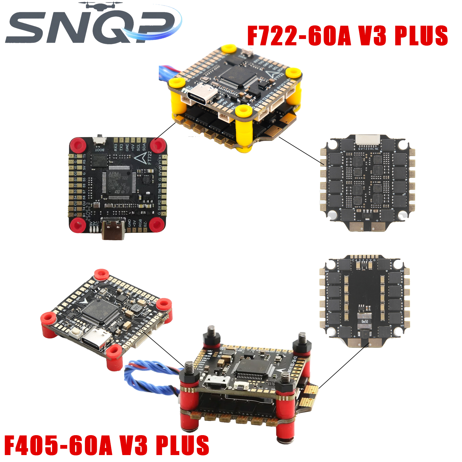 F405/F722 Triple Flight Contro - Drone Racing Flight Controller avis et prix