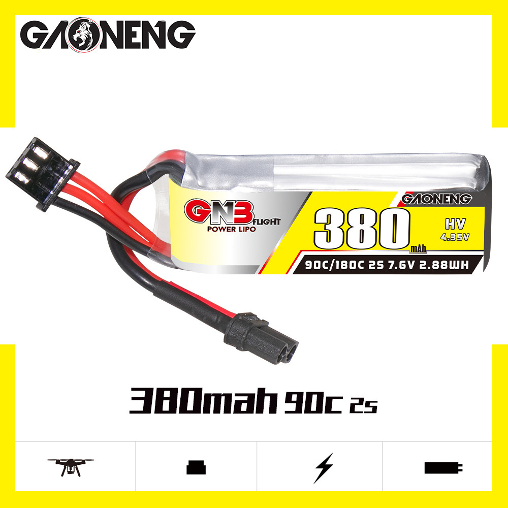 GNB 2S 7.6V 380mAh 90C/180C Li - Drone Racing Battery avis et prix