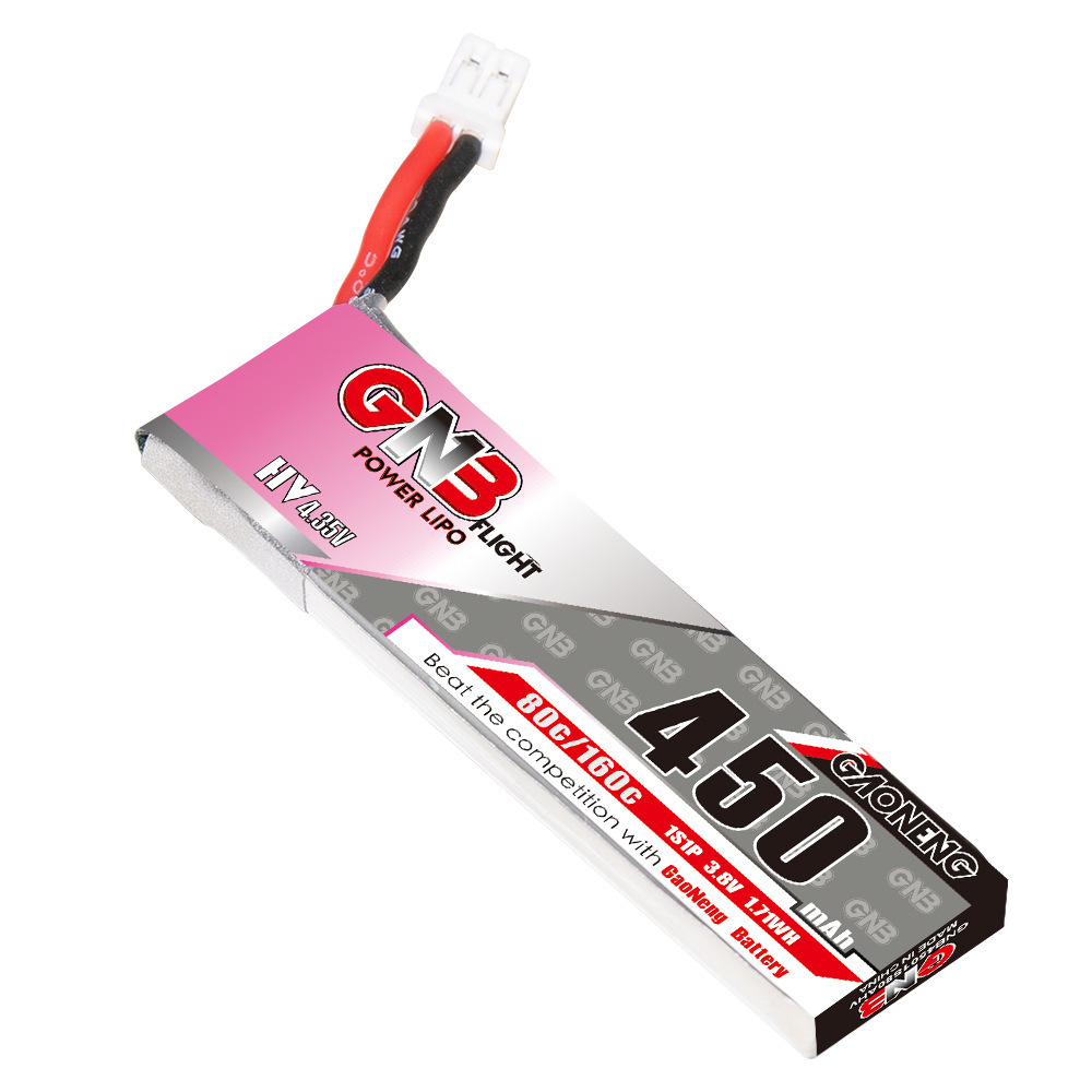 GNB HV 1S 3.8V 450mAh 80C/160C - Drone Racing Battery avis et prix