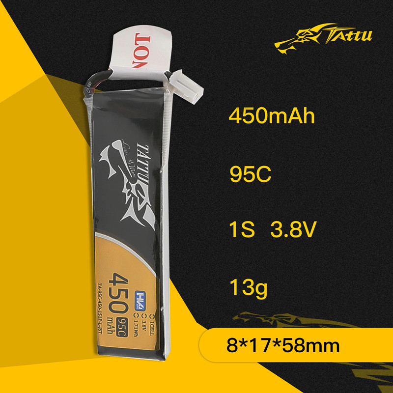 3Pcs NEW TATTU 450/500/550mAh  - Drone Racing Battery avis et prix