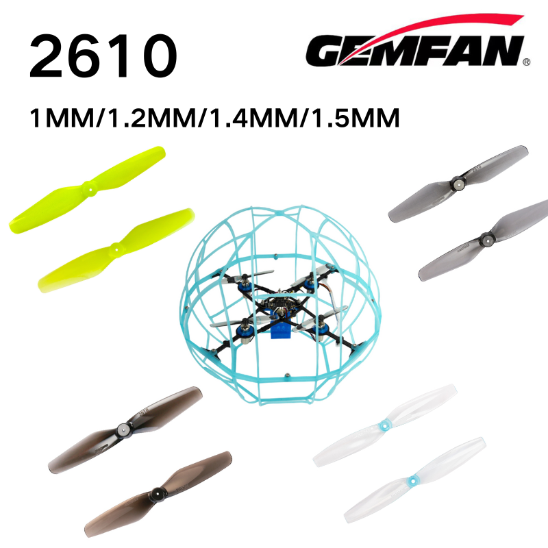 2610 Props Gemfan 2.6inch 2 Bl - Drone Racing Propeller avis et prix