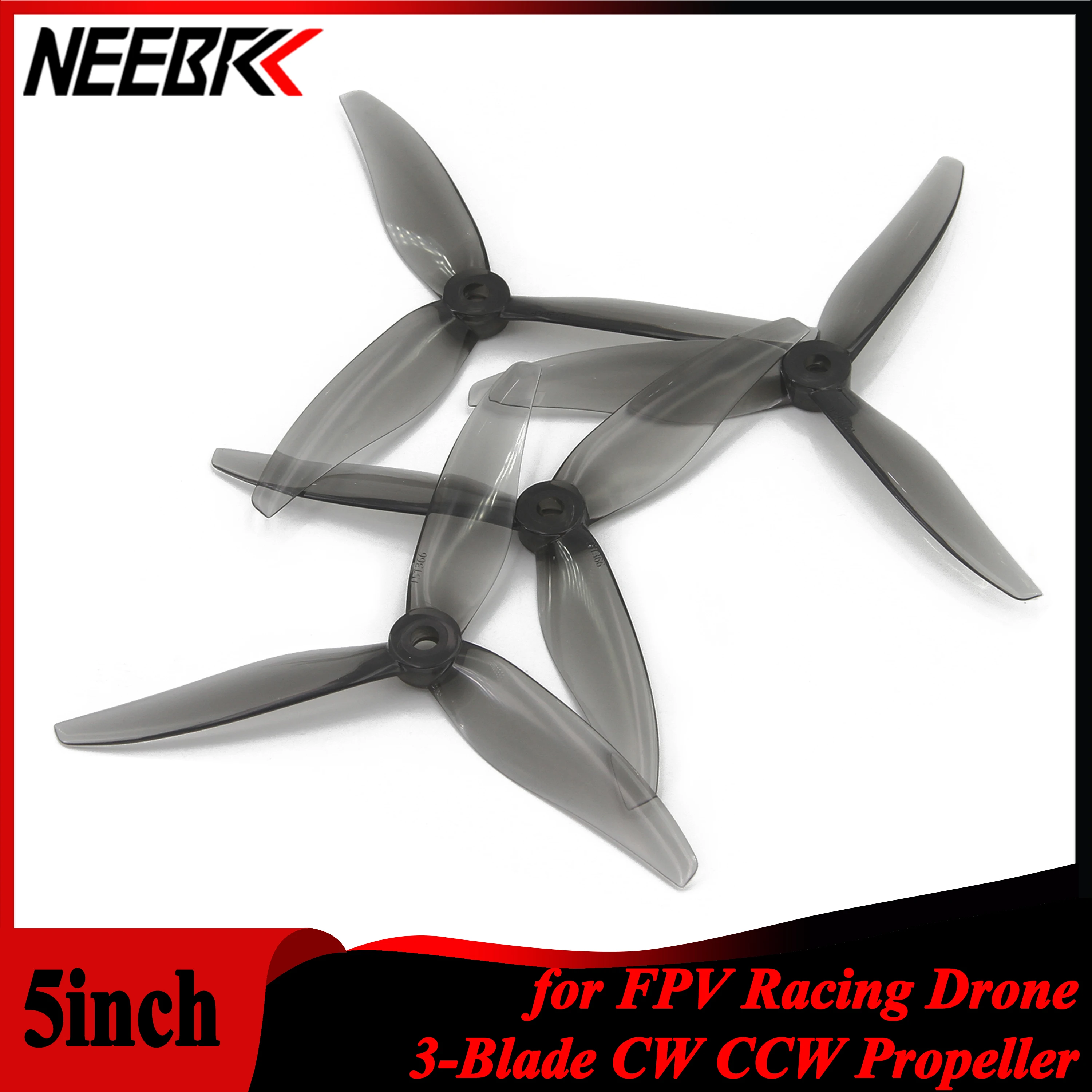 NEEBRC 12 Pairs 5 inch Props 3 - Drone Racing Propeller avis et prix