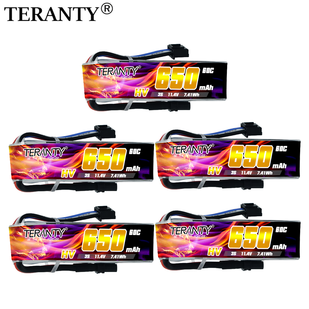 1/2/5/8pcs TERANTY 650mAh 3S 1 - Drone Racing Battery avis et prix
