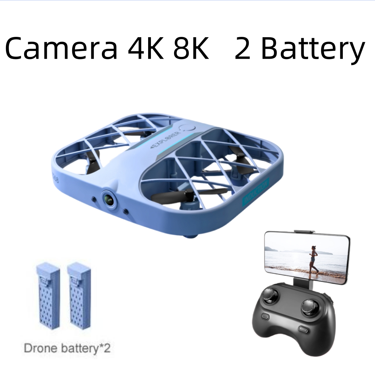 JJRC H107 FPV RC Drone with 2  - Drone Racing Camera avis et prix