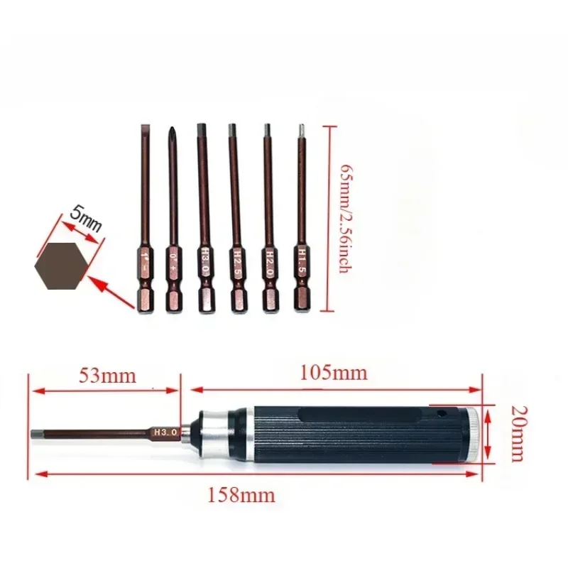 6 in 1 Screwdrivers Repair Too - Drone Racing Frame avis et prix